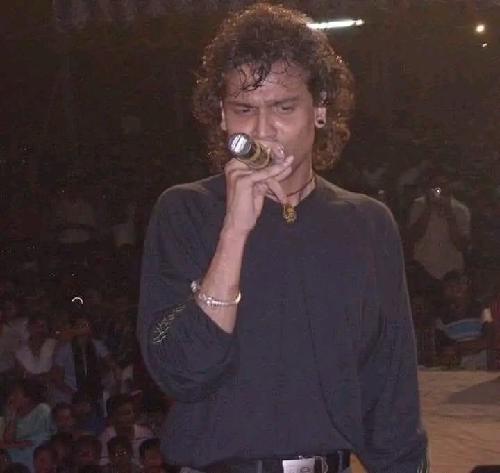 Zubeen Garg early career photograph
