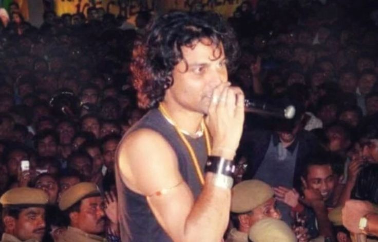 Zubeen Garg performing on stage