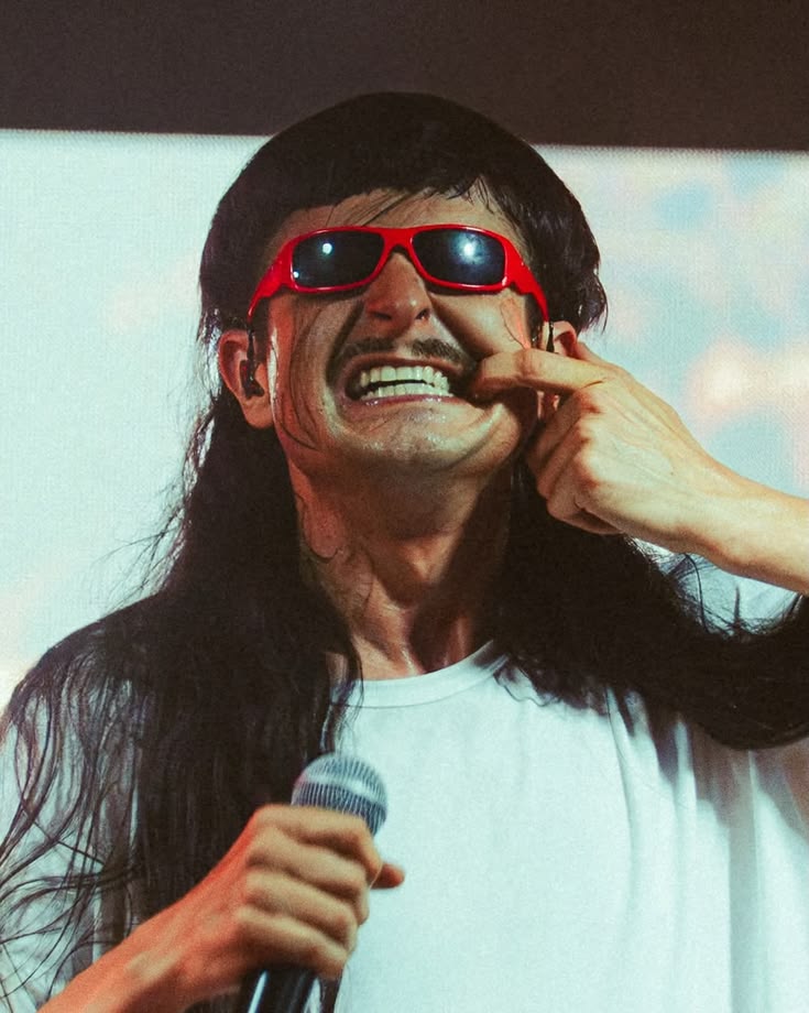 Oliver Tree performing on stage
